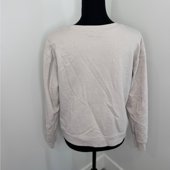 Bongo Lipstick Gray Crew Sweater (M) - Picture 4 of 6